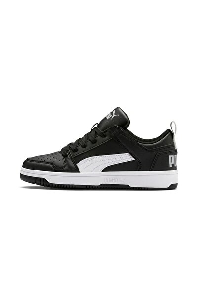 Puma Rebound Layup Low Sl Jr Çocuk Siyah Sneaker