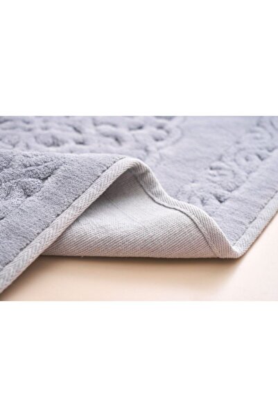 Madame Clean Home Damaks Cotton Eco 2 Li Paspas Gri %100 Pamuk