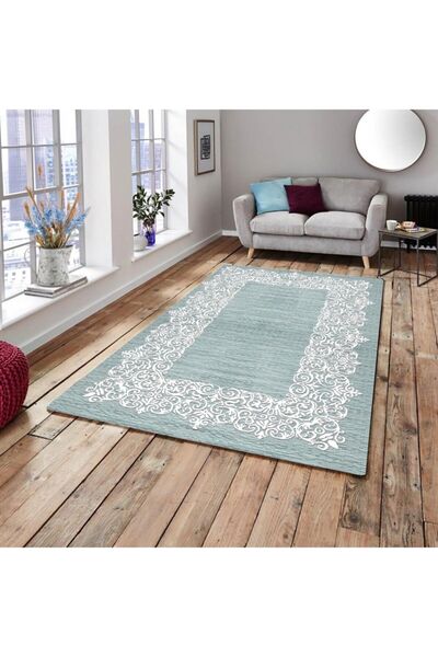 Madame Clean Home Μεταξωτό βελούδινο ελαστικό κάλυμμα χαλιού Mk041