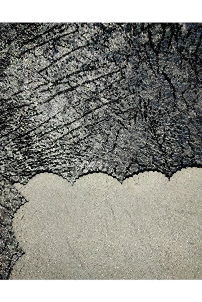 Selçuklu Tekstil Диванний чохол з губчастою підкладкою, з візерунком у вигляді прожилок, блискучий антрацитовий сірий