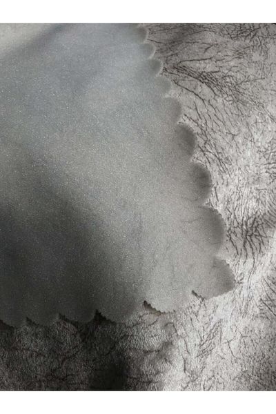 Selçuklu Tekstil Cream[cloud] Velvet Sofa Cover with Sponge