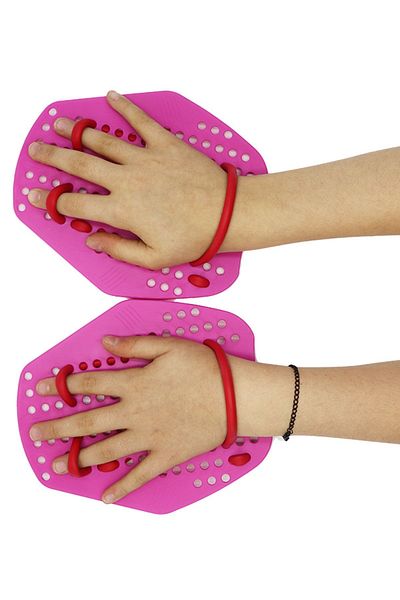 İKAVİ Small Size - Pink Swimmer Hand Flippers - Kkelplt002