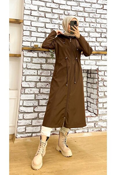 Marjinal City Водонепроникний жіночий тренчкот зі смугастою внутрішньою повер...