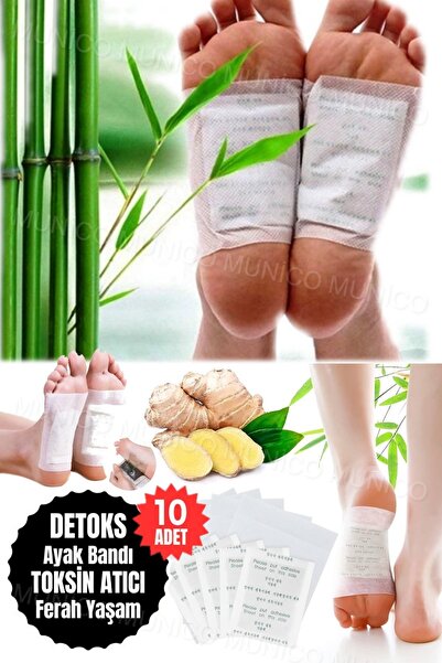 Munico 10 Adet Yorgunluk Sporcular ve Yaşlılar İçin Yorgunluk Alıcı Detoks Ay...