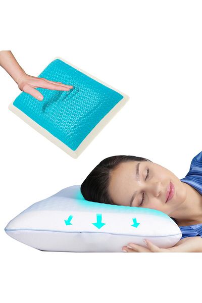 home sense Orthopädisches Kissen, Nackenkissen bei Nackenschmerzen, maschinenwaschbares Schlafkissen für Si