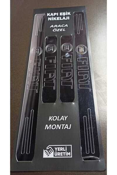 Lazer Store Fiat Linea Uyumlu Kapı Eşiği (4'Lü Set)