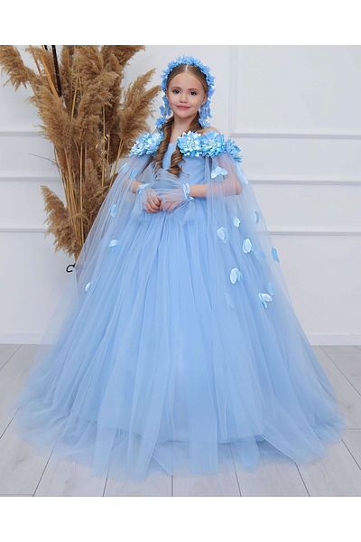 Kids GIRL'S Graduation GOWN, CROWN, GLOVES