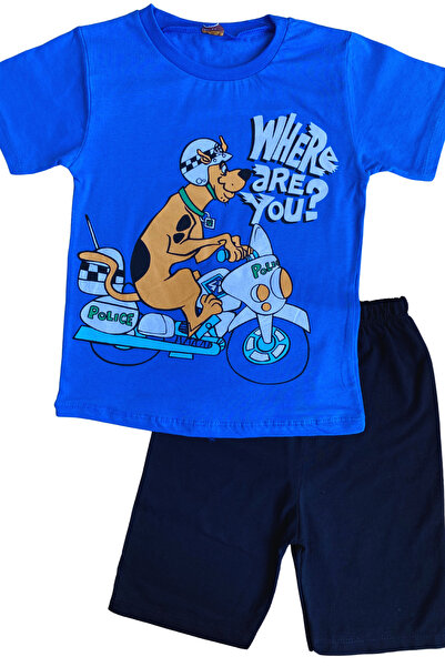 Nisankids Комплект с щампа Скуби Ду за момче - 100% памук, един размер