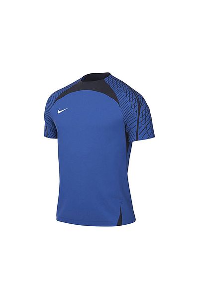 Nike Μπλε ανδρικό μπλουζάκι προπόνησης ποδοσφαίρου - Df Strike 23 Ss DR2276-463