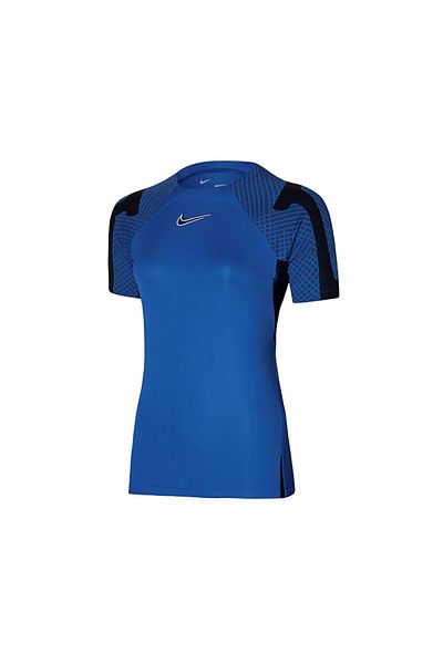 Nike Strike 22 γυναικεία μπλουζάκι προπόνησης ποδοσφαίρου - S/S DH8840-463 Μπλε