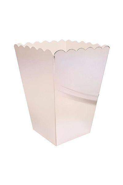 DÜVENCİ TİCARET Set of 8 Silver Corn Boxes