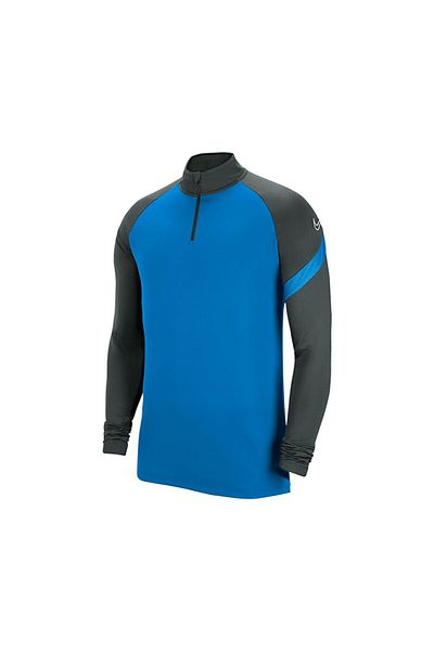 Nike Μπλε μακρυμάνικο μπλουζάκι ποδοσφαίρου Dri-Fit Academy BV6916-406 για άνδρες