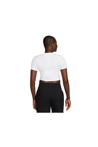 Nike Women's Essential T-Shirt - Slim Fit, Casual, Sportswear, White FB2873-100
