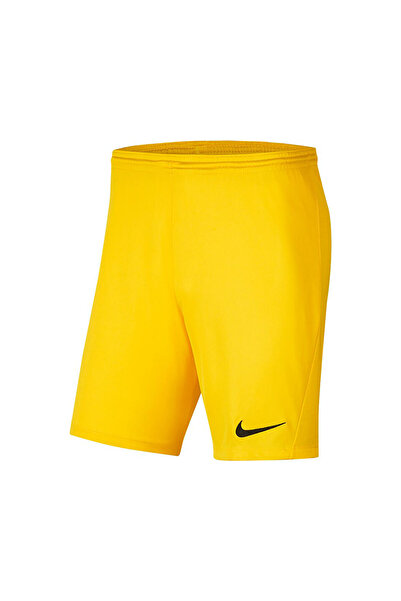 Nike Erkek Futbol Şortu Dri-Fit Park iii BV6855-719 Sarı