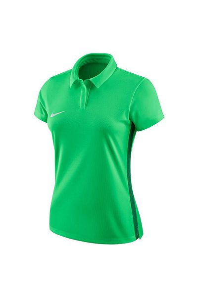Nike Green Women's Football Polo T-Shirt - W Dry Acdmy18 Polo Ss899986-361