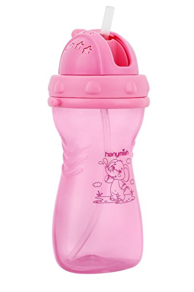 Hanymish Pipetli Pratik Bardak 400 ml Askılıklı