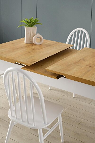 Erezogulları Mobilya Lotus Açılır Mdf Yemek Mutfak Masası 90x140cm