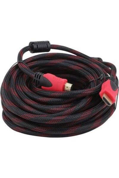 NIVATECH 10 Metre Örgülü Hdmı Kablo-1080 Full Hd Hdmı Kablo