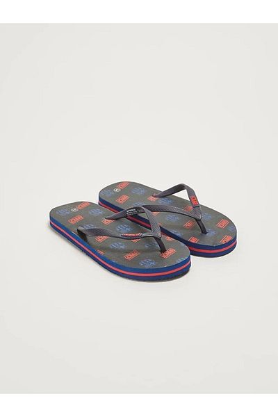 LC Waikiki Papuci de plajă pentru băieți cu imprimeu Flip Flops Lcw Steps