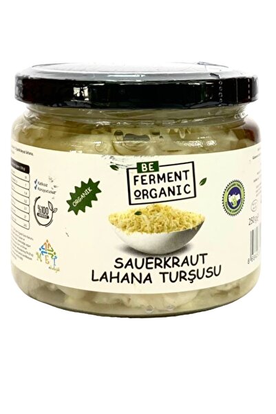 Beferment Organic Organik Sade Saurkraut Lahana Turşusu 250 G