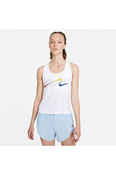 Nike قميص داخلي للركض للسيدات من Dri-fit Retro الجري Dd5989-100