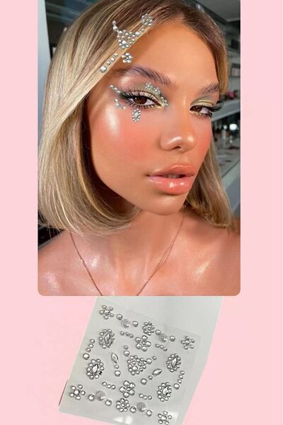 Only Vogue Vücut Ve Yüz Taşı/ Hologram Taşlı Sticker