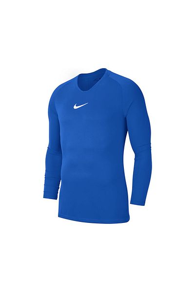 Nike Μπλε ανδρικό μπλουζάκι ποδοσφαίρου - μακρυμάνικο, εσώρουχο πάρκου AV2609-463