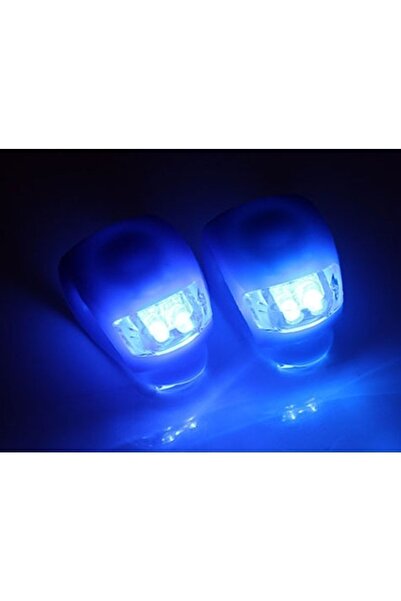 RELATOS 2li Bisiklet Flaşörü - Ön Arka Sinyal Aydınlatma Işığı -ikaz Lambası Uyarı Ledi Pil Ile Gönderilir