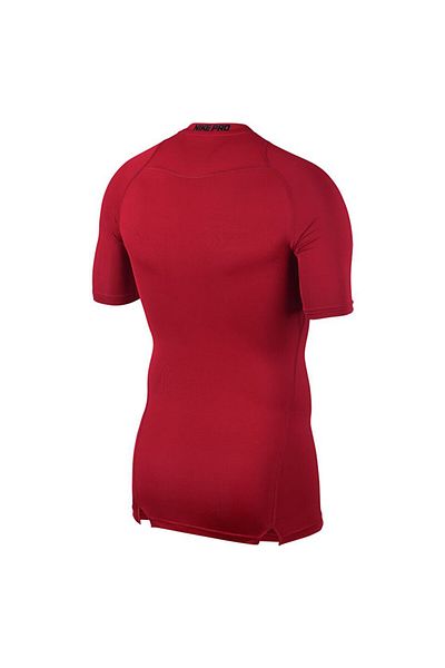 Nike Κόκκινο ανδρικό μπλουζάκι - M Np Top Ss Comp 838091-657