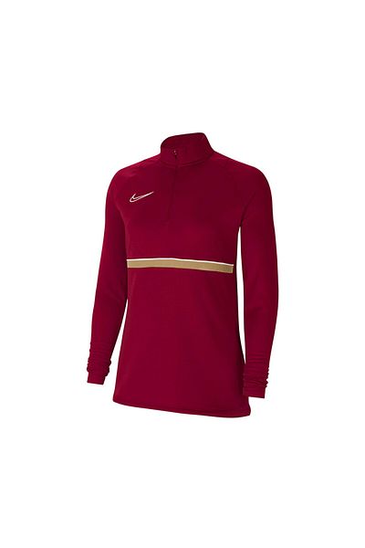 Nike Academy 21 Γυναικείο προπονητικό μπλουζάκι - μακρυμάνικο, κόκκινο CV2653-677