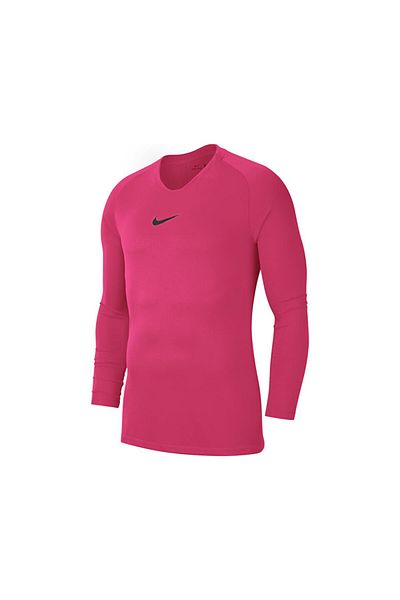 Nike Ροζ ανδρικό μπλουζάκι ποδοσφαίρου - μακρυμάνικο, μπλουζάκι πάρκου AV2609-616
