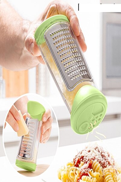 RELATOS Hazneli Peynir Sarımsak Rendesi- Dozaj Kapaklı Bebek Ek Gıda Rendesi - Tarçın Zencefil Doğrayıcım