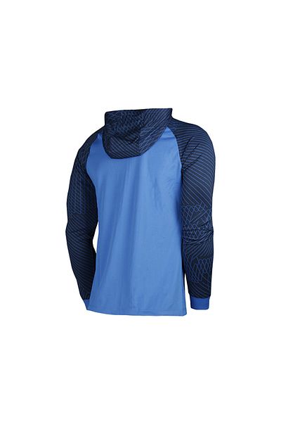 Nike Μπλε ανδρικό μπουφάν προπόνησης ποδοσφαίρου - Dri-Fit Strike DR2571-463