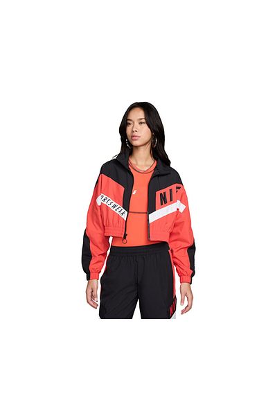 Nike W Nsw Jkt Wvn Street Sw HF5956-696 Κόκκινο γυναικείο casual μπουφάν