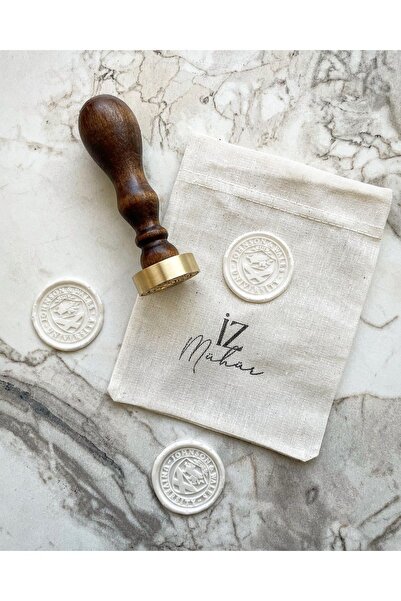 İzMühür Kişiye Özel Mum Mühür (2.5 cm)