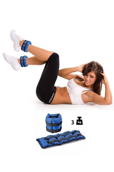 Spor Byfit 3 Kg X 2 Pieces - Hand or Ankle Weight