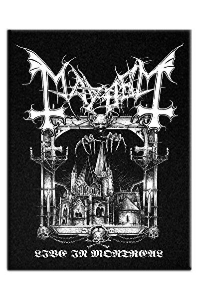 Beam Dijital Mayhem Live In Montreal Albüm Arma Sırt Peç Back Patch Yama
