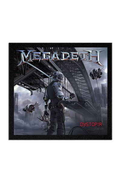 Beam Dijital Megadeth Dystopia Arma Peç Patch Patch