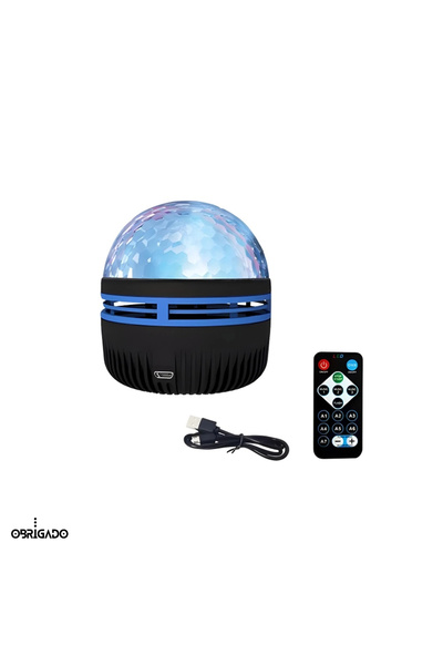 obrigado Çocuk Bebek Parti Odası Mini Boy Usb'li Gökyüzü Projeksiyon Siyah Led Lazer