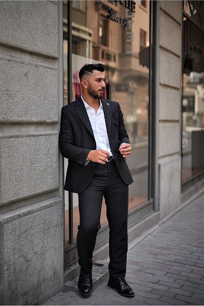 MıyaLuxly Suit Men's Black