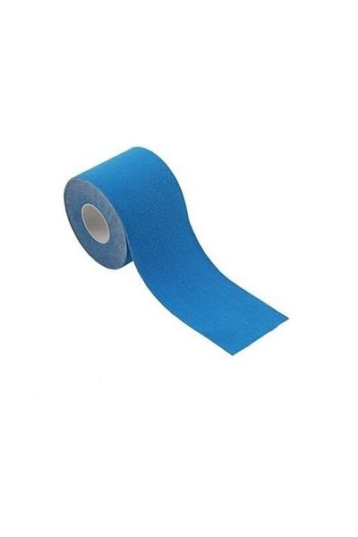 BiaTape شريط رياضي Bia Tape Kinesio باللون الأزرق 5 سم × 5 متر