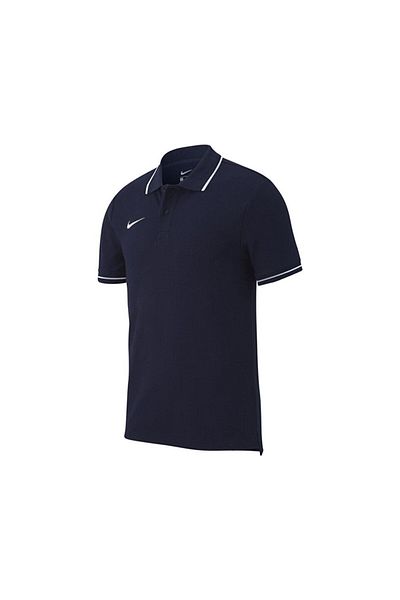 Nike Ανδρικό μπλουζάκι Navy Blue Polo - M Polo Tm Club19 Ss AJ1502-451