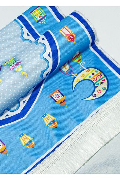 Rell Home Patterned Digital Printed Children's Prayer Rug