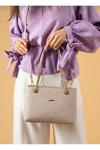 Just Polo حقيبة يد وكتف نسائية أصلية من Justpolo