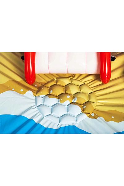 SAZE Shark Slide Pool Product - 234x203x129 cm