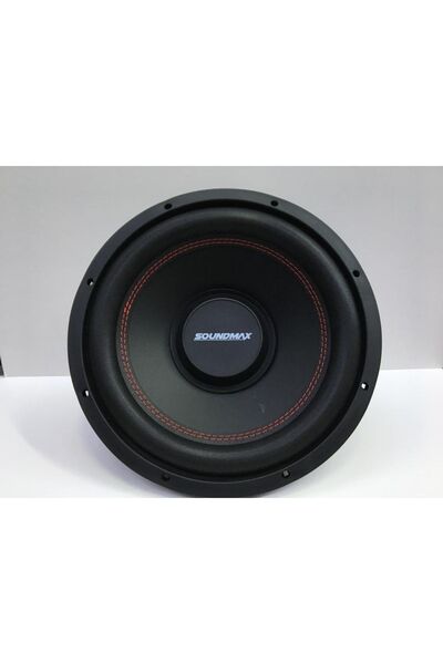 Soundmax Sx-fc12 1500w 30 Cm Kabinli Subwoofer Bas 3000w 4 Kanal Amfi Kablo Tk.