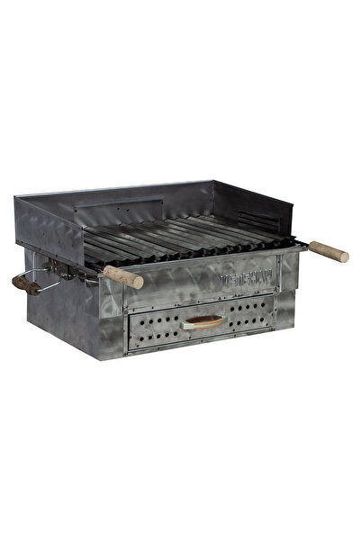 METEHAN MANGAL SOBA MTH-358 Set Üstü Maltız Izgaralı Çekmeceli Pervazlı Mangal