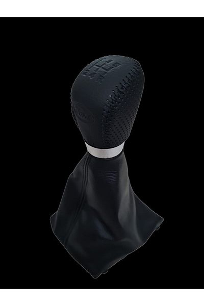 Favori Auto Parts Focus Leather Stitched Gear Knob and Gaiter Set - 2005-2012 Trend X and Collection