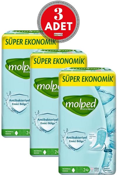 Molped Extra Hygiene Pad Seko Normal 24 Pieces 3 Pieces
