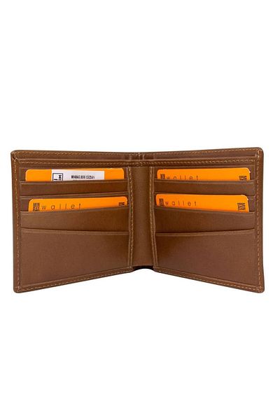 Minbag Tan Leather Wallet